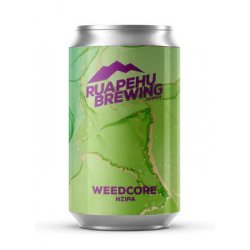 Ruapehu Brewing Weedcore NZ IPA 330ml - The Beer Cellar