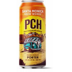 Santa Monica Brew Works Pale Chocolate Heaven Porter 473ml BB 020224 - The Beer Cellar