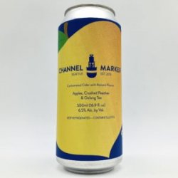 Channel Marker Peach Oolong Cider Can - Bottleworks