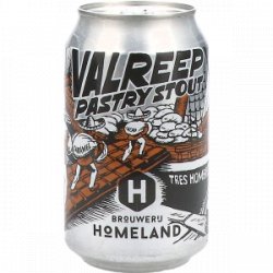 Homeland Valreep Pastry Stout - Drankgigant.nl