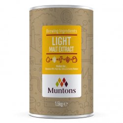 Light - Liquid Malt Extract (LME) - 1.5kg - Muntons - Brewbitz Homebrew Shop