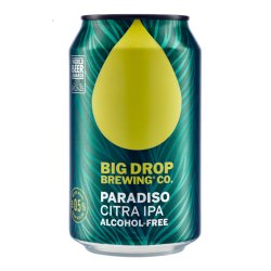 Big Drop Paradiso Citra - Non Alcoholic Pale Ale Can - Dry Drinker