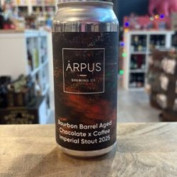 Ārpus Brewing Co. Bourbon Barrel Aged Chocolate & Coffee Imperial Stout 2025 Ārpus Brewing Co. Bourbon Barrel Aged Chocolate & Coffee Imperial Stout 2025
