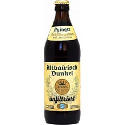 Пиво Ayinger - Altbairisch Dunkel unfiltriert  500 мл, 5% - Пиво лучше - pivoluchshe