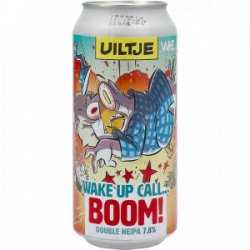 Het Uiltje Wake Up Call Boom! Double NEIPA - Drankgigant.nl