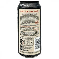 Siren Craft Brew Siren x Mash Gang  Call Of The Void - Beer Shop HQ