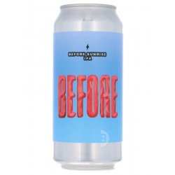 Garage - Before Sunrise - Beerdome