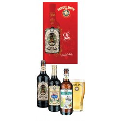 Samuel Smith GIFT BOX, includes three bottles, glass & coasters - Samuel Smith