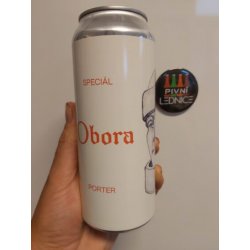 Obora Porter 21°7,2% 0,5l - Pivní lednice