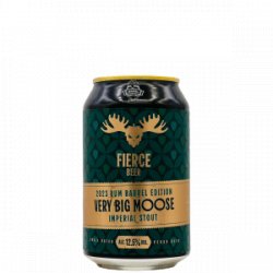 Fierce Beer  Very Big Moose 2023 Rum Edition - Rebel Beer Cans