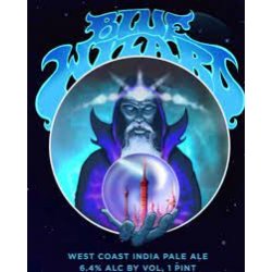 Widowmaker Brewing  Blue Wizard - Glasbanken