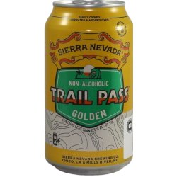 Sierra Nevada Brewing Co. Trail Pass Golden