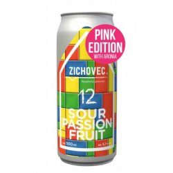 Zichovec  Sour Passion Fruit Pink Edition 12  0,5l c - Pivo a tak