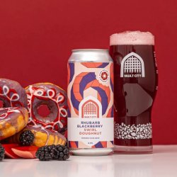 VAULT CITY Rhubarb Blackberry Swirl Doughnut 0,44l - Biertipp