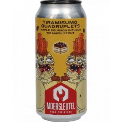 De Moersleutel Tiramisumo Quadruplets Pastry Stout - Drankgigant.nl