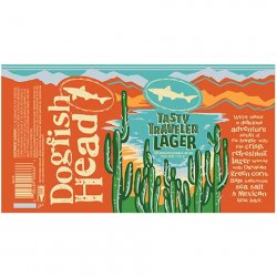 Dogfish Head Craft Brewery Tasty Traveler Lager (2023)