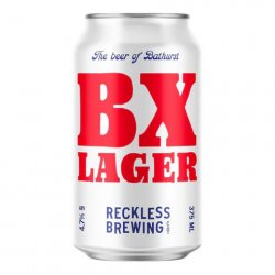 Reckless Brewing Co. BX Lager Reckless Brewing Co. BX Lager
