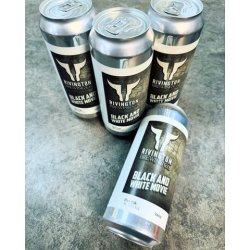 RIVINGTON BREWING CO. BLACK AND WHITE MOVIE HAZY PALE 5.4% 500ml - The Beer Shelf