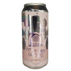 Vault City Brewing Cotton Candy Cupcakes