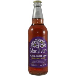 Mac Ivors Cider Company Plum & Ginger Cider