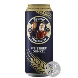 Bia Apostel Weissbier Dunkel 5.3% – Lon 500 ml  Thùng 24 Lon - First Beer – Bia Nhập Khẩu Giá Sỉ