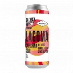 Galway Bay Brewery Collab Rascals Brewing Co- Lagoma Sour 5% ABV 440ml Can - Martins Off Licence
