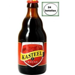 kastelbier KASTEELBIER ROUGE 24x33 - MilCervezas