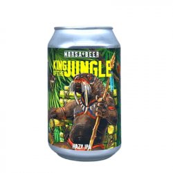 Morsa Beer King of the Jungle Hazy IPA 33cl - Beer Sapiens