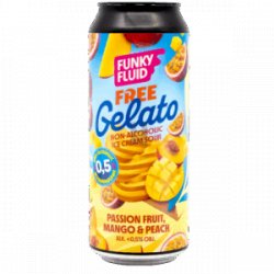 Funky Fluid Free Gelato: Passionfruit, Mango & Peach