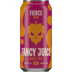 Fierce Beer Fancy Juice Hazy IPA 440ml Can - The Fine Wine Company