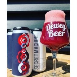 Dewey Beer Co  Secret Machine: Blueberry Blackberry Raspberry - Glasbanken