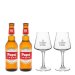 Pack Mahou Cinco Estrellas Edici&oacute;n Limitada Pap&aacute; + Copas 