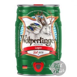 Bia Wolpertinger Lager 4.9% – Bom 5 Lit - First Beer – Bia Nhập Khẩu Giá Sỉ