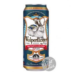 Bia Wolpertinger Helle 5.0% – Lon 500ml – Thùng 24 Lon - First Beer – Bia Nhập Khẩu Giá Sỉ