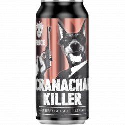 Fierce Cranachan Killer - Raspberry Pale Ale 440ml Can (DATED 221223) - Fountainhall Wines