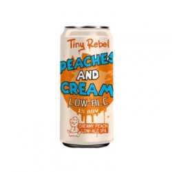 Tiny Rebel Peaches & Cream Low Alc Ipa 44Cl 1% - The Crú - The Beer Club