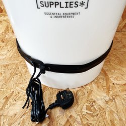 Brew Belt Heater for Demi-John & Fermenting Bucket - Homebrew Heater - Black - Brewbitz Homebrew Shop