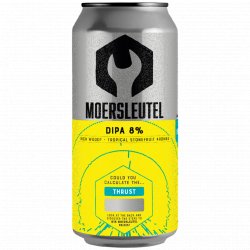 Moersleutel Craft Brewery x Verdant Brewing Co - Could You Calculate The: Thrust - Left Field Beer