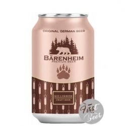 Bia Barenheim Kellerbier 4.8% – Lon 330ml – Thùng 24 Lon - First Beer – Bia Nhập Khẩu Giá Sỉ