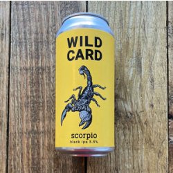 Wild Card Brewery x Elusive Brewing  Scorpio  Black IPA - Beer No Evil