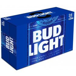 Bud Light Beer 24 pack 12 oz. Can - Outback Liquors