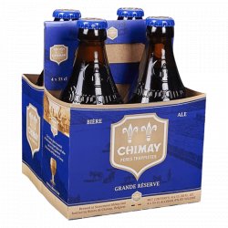 Bieres de Chimay Chimay Grande Reserve (Blue) 4-pack - The Open Bottle