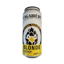 Lagabière - Ta Blonde Sans Alcool - 473ml - La Bière à Boire