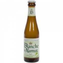 Blanche de Namur Apple  Wit  25 cl   Fles - Thysshop