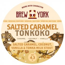 Brew York Salted Caramel Tonkoko Brew York Salted Caramel Tonkoko