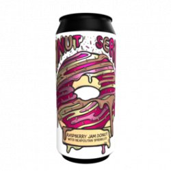 Amundsen Brewery DONUT SERIES - Raspberry Jam Donut With Neapolitan Sprinkles - Estucerveza