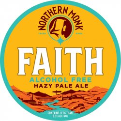 Northern Monk FAITH ALCOHOL FREE // ALCOHOL FREE HAZY PALE ALE Northern Monk FAITH ALCOHOL FREE // ALCOHOL FREE HAZY PALE ALE