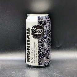 Seven Mile Nightfall Dry Stout Can Sgl - Saccharomyces Beer Cafe