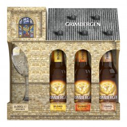 Grimbergen Geschenkverpakking + Glas  - BierXL