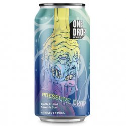 One Drop Brewing Pressure Drop Double Fruited Smoothie Sour 440ml - The Beer Cellar